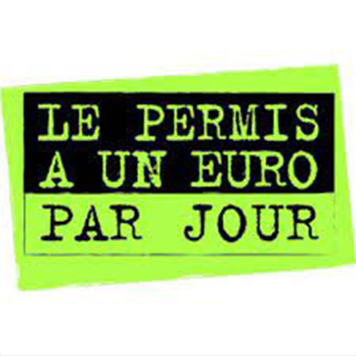 logo Le permis a un euro par jour